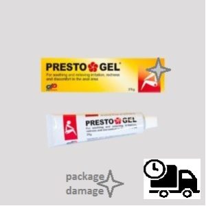 Presto Gel 25 Gram Tube (Sale*: Damaged outer box - max 2 per order)