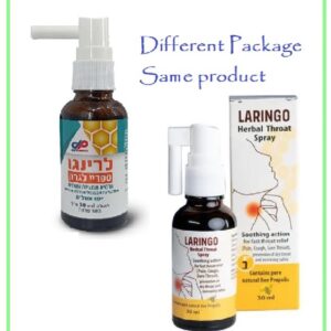 Herbal Throat Spray activated by Raw Bee Propolis * introduction sale *